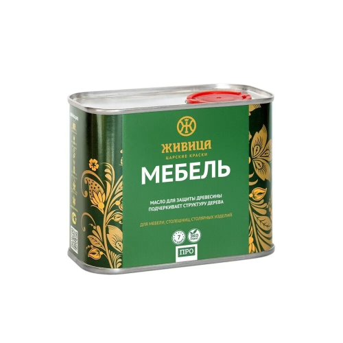 Живица Масло с воском для мебели Мебель «ПРО» (Сочный гранат И-01)