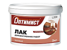 Лак L209 ОПТИМИСТ матовый