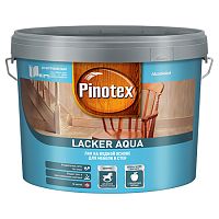 Pinotex Lacker Aqua 70 / Пинотекс Аква Лак на водной основе для стен и мебели глянцевый