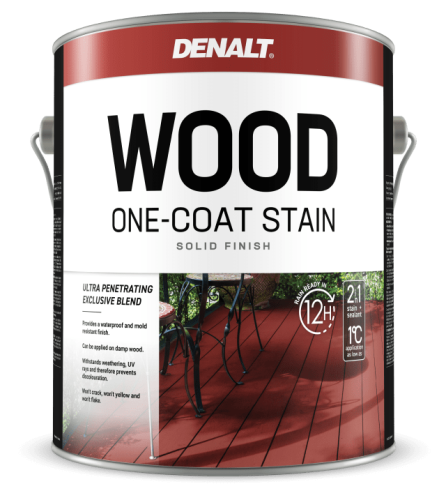 DENALT 6008 WOOD STAIN SOLID / Деналт 6008 Вуд Стейн Солид - УКРЫВНОЕ МАСЛО ПО ДЕРЕВУ