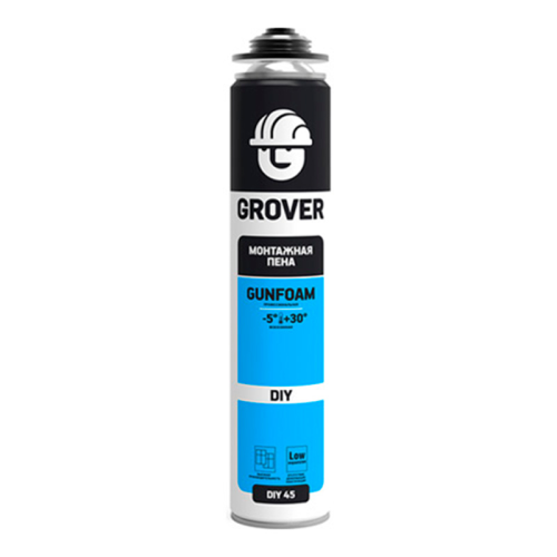 Grover DIY45 / Гровер DIY45 - Монтажная профессиональная пена 0,75 л