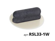 STMDECOR мини кельма пластиковая КРУГЛАЯ , белая RSL33-1w