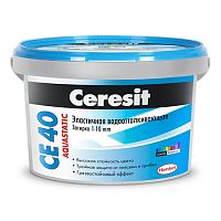 Ceresit Aquastatic CE 40 / Церезит затирка для швов с водоотталкивающим и антигрибковым эффектом