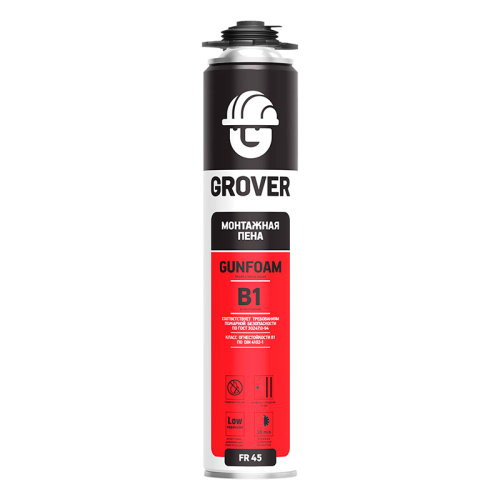 Grover B1 / Гровер Монтажная профессиональная пена, 0,75 л (RUR)