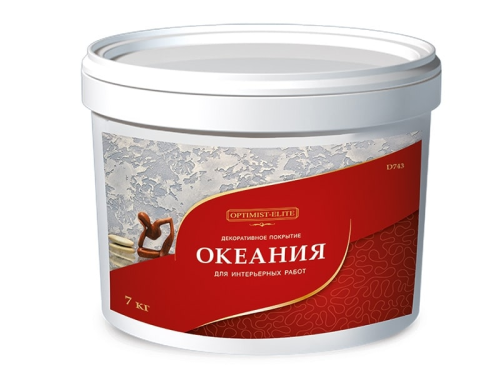 Декоративное покрытие D743 ОПТИМИСТ-ЭЛИТ океания