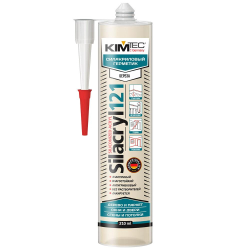KIM TEC 121 Silacryl - Герметик силакриловый 121 БЕРЕЗА 310 мл