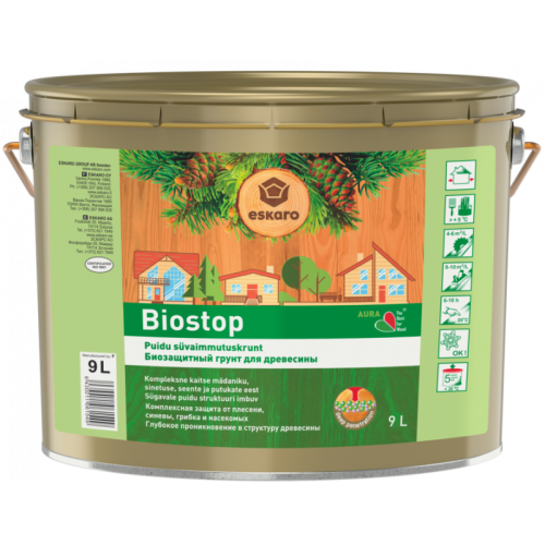 Eskaro Biostop / Эскаро Биостоп - Пропитка для дерева