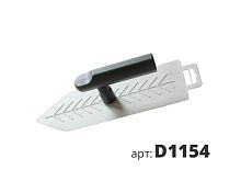 STMDECOR кельма белая пластиковая остроугольная Венеция D1154 