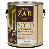 Zar Dark Solid-Color Deck Siding / Зар Дарк Солид-Колор Дек Сайдинг - Укрывная пропитка по дереву