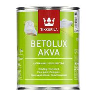 Tikkurila Betolux Akva / Тиккурила Бетолюкс Аква водорастворимая краска для пола (насыщенные тона)