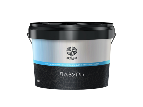 Optimist-Elite /  ОПТИМИСТ-ЭЛИТ D736 лазурь – краска декоративная акриловая