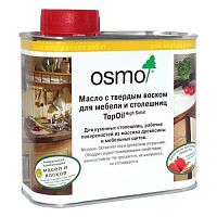 Масло с твердым воском для мебели и столешниц TOPOIL