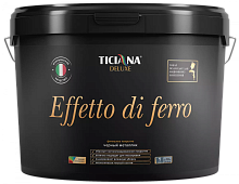 TICIANA DELUXE Effetto di ferro / Тициана Делюкс Эффето ди ферро - Покрытие финишное черный металлик