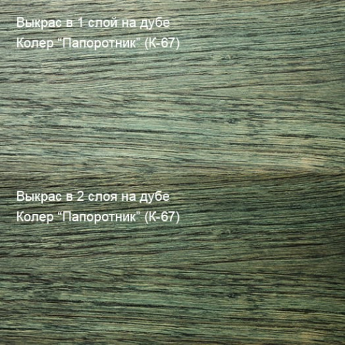 Живица Техно фасадное масло (цвет К-67 Папоротник) фото 3