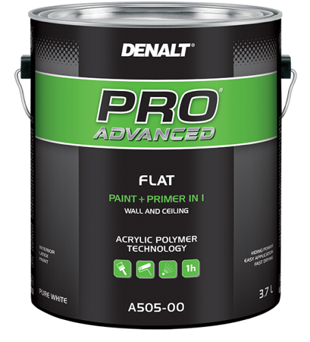 DENALT 505 PRO ADVANCED / Деналт 505 Про Адвансед - КРАСКА ПОЛИМЕРНАЯ ДЛЯ СТЕН И ПОТОЛКОВ