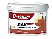 Лак L208 ОПТИМИСТ полуглянцевый