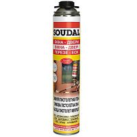 115003 Soudal Yellow Gun Foam / Соудал Еллоу Пена профессиональная зимняя (Окна-Двери)