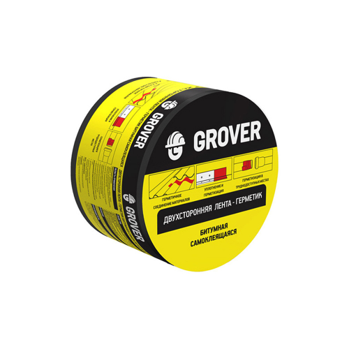 Grover / Гровер Лента двухсторонняя черная