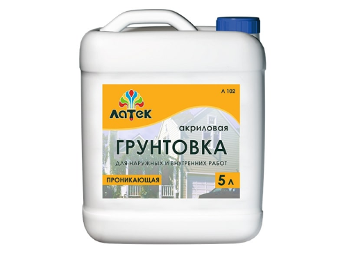 Грунт Л102 ЛАТЕК для наружных и внутренних работ