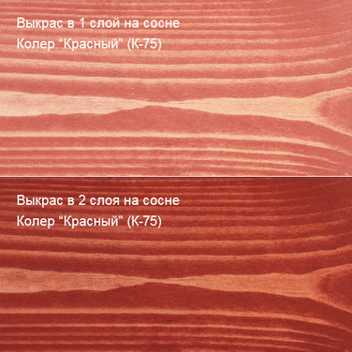 Живица Колер К-75 Красный фото 3